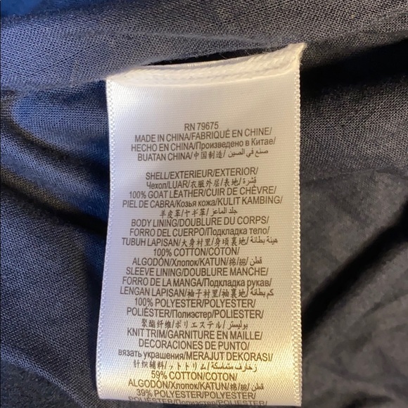 Bcbg maxazria genuine suede jacket - Picture 4 of 5